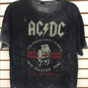 Men’s AC/DC For those about to rock T-shirt